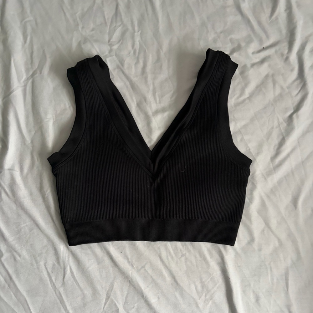 Aerie Black Bralette (with cups)